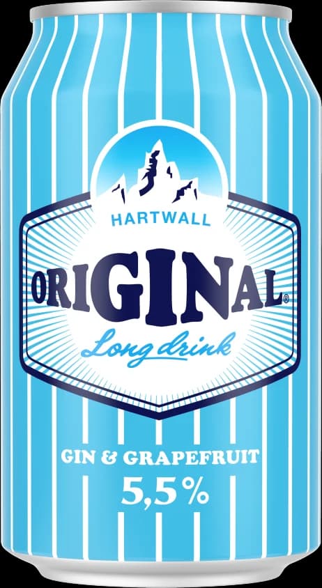 Gin & Grapefruit Hartwall Long Drink