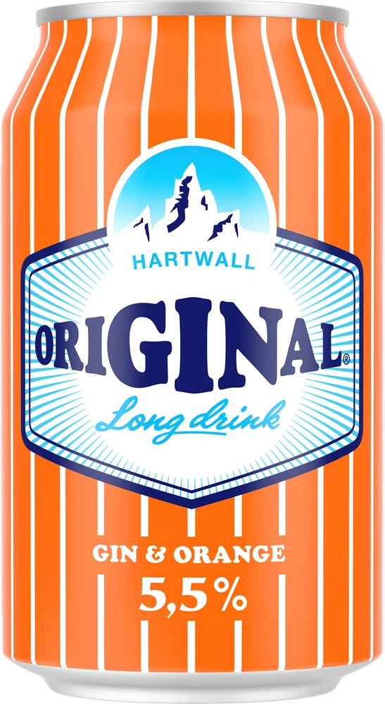 Gin & Orange Hartwall Long Drink