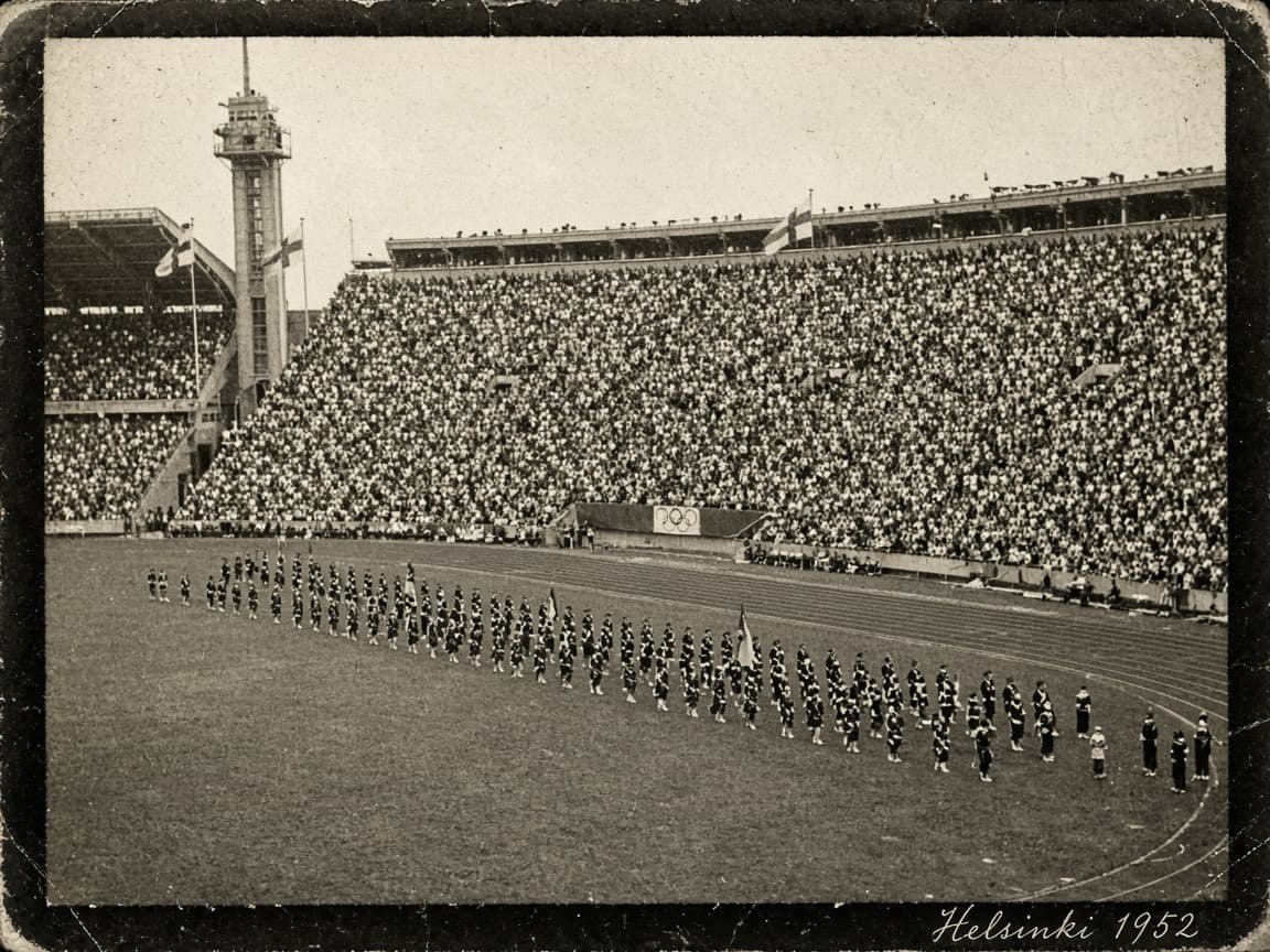 Helsinki 1952 Olympics — where Hartwall Long Drink was born